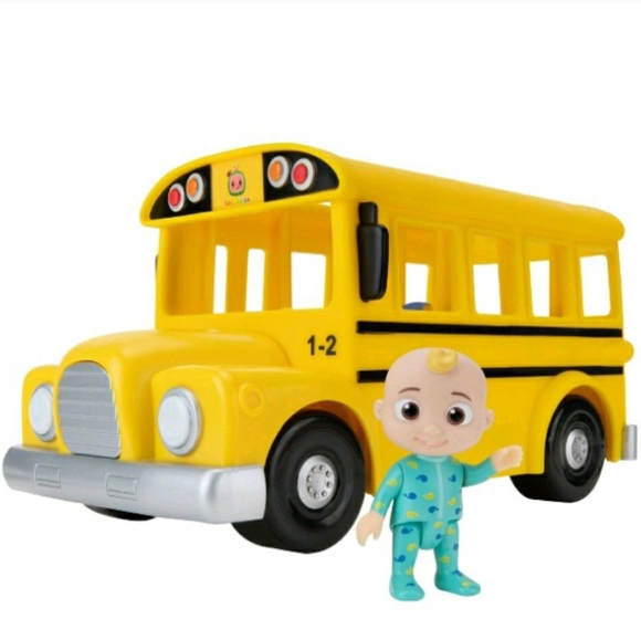 Cocomelon Musical Yellow School Bus Toy Set JJ - Picture 12 of 16